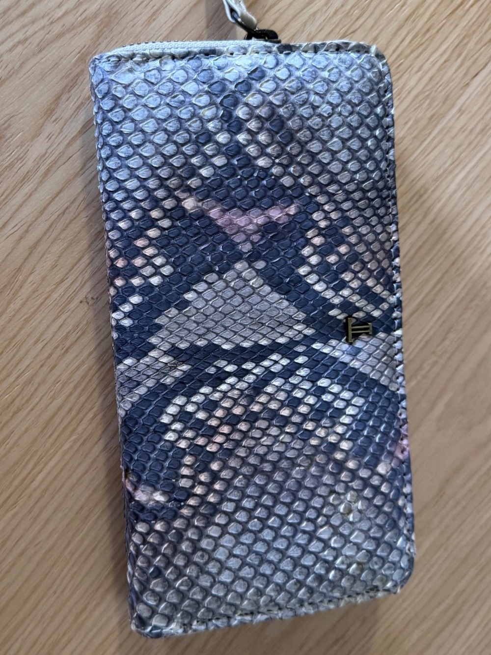 Lucchese Python Long Zip Wallet